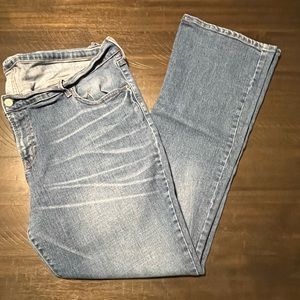 Old Navy Mid Rise Boot Cut Jeans